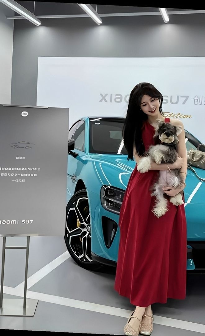 质量都这么高的吗？仙女也就长这样吧不朽情缘登录小米SU7的美女车主(图7)